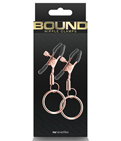 Bound  Nipple Clamps C2 Rose Gold