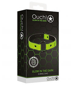 Ouch  ORing Gag Glow In Dark