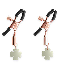 Bound  Nipple Clamps Rose Gold Glow 4