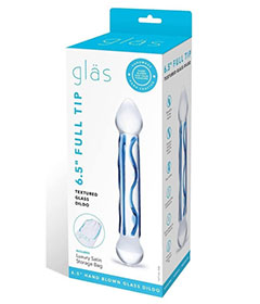 Glas 65in Full Tip Textured Dildo