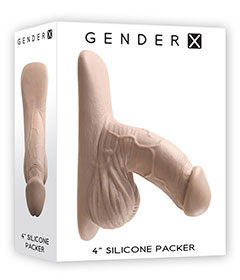 Gender X 4 Inch Silicone Packer Light