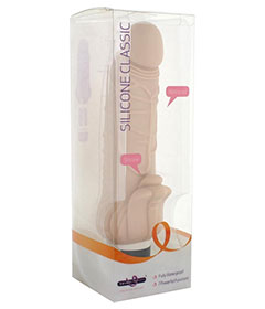 Silicone Classic Clitoral Vibe Flesh