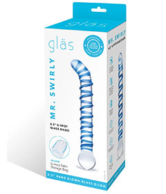 Glas 65in Mr Swirly G Spot Dildo