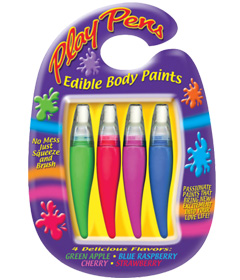 Play Pens Edible Body Paint