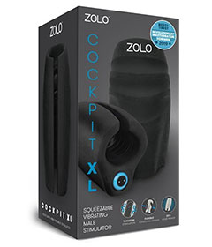 ZOLO Vibrating Cockpit XL Stroker