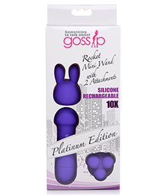 Gossip Rocket Mini Wand Vibe Violet