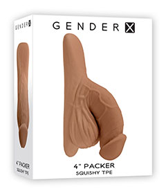 Gender X 4 Inch Packer Squishy Medium