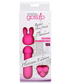 Gossip Rocket Mini Wand Vibe Magenta