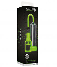 Ouch  Comfort Penis Pump Glow In Dark