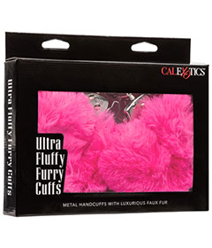 Ultra Fluffy Furry Cuffs  Pink