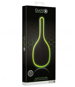 Ouch  Round Paddle Glow In Dark