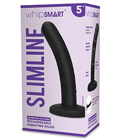 Whipsmart 5 Inch Vibrating Dildo Black