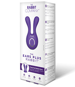 Rabbit Co Ears Plus Rabbit Purple