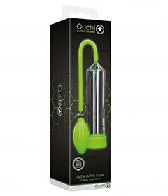Ouch  Classic Penis Pump Glow In Dark