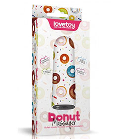 Rechargeable Donuts Bullet Vibrator