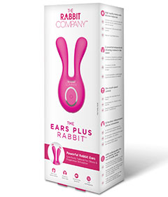 Rabbit Co Ears Plus Rabbit Hot Pink