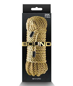 Bound  Rope 25ft Gold