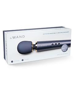 Le Wand Petite Rechargeable Wand  Navy