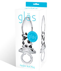 Glas 5in Pacifier Butt Plug