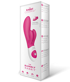 Rabbit Co The Rumbly Rabbit Pink