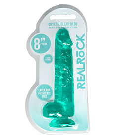 Realrock Crystal Clear 8 Inch Turquoise