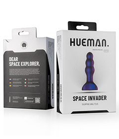 Hueman  Space Invader Vibrating Butt