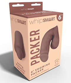 Whipsmart Realistic Packer Brown 6 Inch