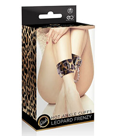 Leopard Frenzy  Ankle Cuffs