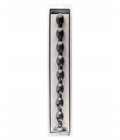 Ass Snake Beaded Dildo  50cm Black