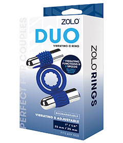 Zolo Duo Vibrating Cockring