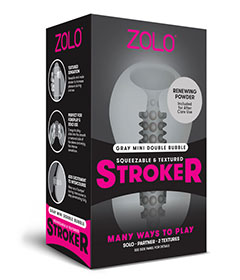 ZOLO Mini Stroker Double Bubble