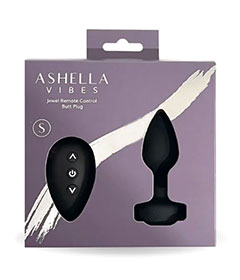 Ashella Vibes  Jewel R C Butt Plug Small