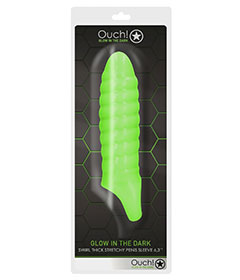 Ouch  Swirl Thick Sleeve Glow In Dark