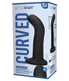 Whipsmart 55 Inch Vibrating Dildo Black