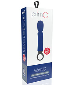 PrimO Wand Rechargeable Vibe  Blueberry