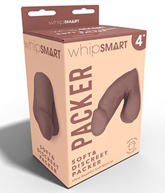 Whipsmart Realistic Packer Brown 4 Inch