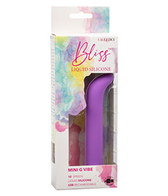 Bliss Liquid Silicone  Mini G Vibe Purp