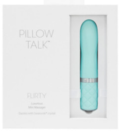 Pillow Talk Flirty Bullet Teal